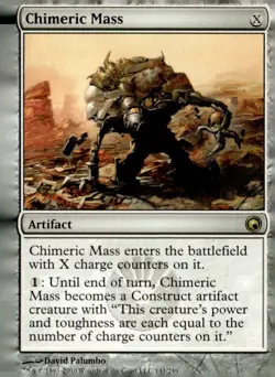 Scars of Mirrodin #141 Chimeric Mass SKU: JK - Image 1