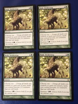 Rude Awakening X4 Fifth Dawn Ex Condition See Pics Front Back you - Image 1