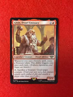 Gloin, Dwarf Emissary - The Lord of the Rings - Magic the Gathering - MTG - Image 1