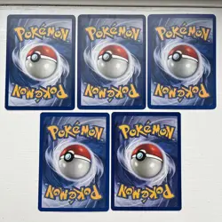 Vintage Pokemon Fossil Cards Bundle Rares Mr Fuji 58 Energy Search 59 Gambler 60 - Image 3