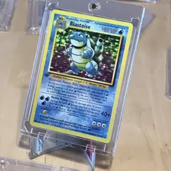 Pokemon Custom 1st Edition FANART 1999 blastoise wartortle squirtle Base x3 - Image 2