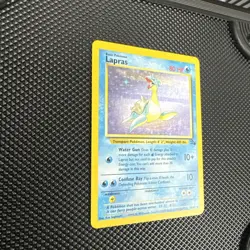 Pokemon TCG - Lapras - 10/62 - Holo Unlimited - Fossil Unlimited - Image 3