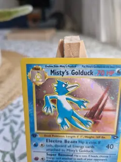 Pokemon TCG - Misty's Golduck 12/132 Gym Challenge 1st Edition Holo Rare NM - Image 2