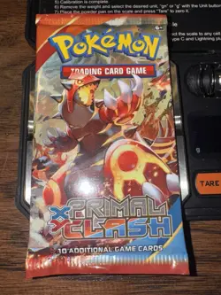 Weighed 20.08g XY PRIMAL CLASH 🔥🔥 Pokemon TCG Booster Pack Factory Sealed New - Image 3