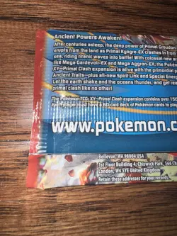 Weighed 20.08g XY PRIMAL CLASH 🔥🔥 Pokemon TCG Booster Pack Factory Sealed New - Image 5