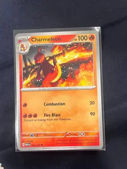 Pokemon TCG - Charmeleon 005/165 - Scarlett & Violet 151 [NM] - Image 1