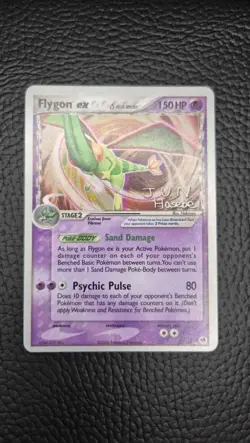 Flygon EX #92 Pokemon Dragon Frontiers Jun Hasebe World Championship 2007 NM - Image 1