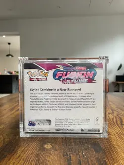 Pokemon TCG Fusion Strike Booster Box - Case and PC Receipt *slight cut in seal* - Image 4