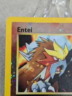 Pokemon TCG Entei #34 Black Star WOTC Movie Promo Reverse Holo 🔥🔥🔥 - Image 2