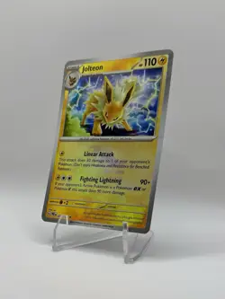 Jolteon (Master Ball Pattern) 029/131 Sv: Prismatic Evolutions Pokemon TCG NM - Image 1