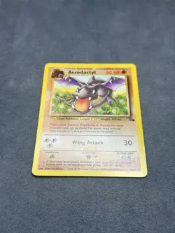 Pokemon TCG Aerodactyl 16/62 Fossil Set Rare Non Holo - Image 4