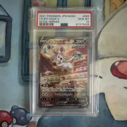PSA 10 Sylveon V 083/069 - Pokemon Eevee Heroes Alt Art - Japanese - Image 1