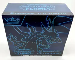Phantasmal Flames Pokemon Center Exclusive Elite Trainer Box ETB Factory SEALED - Image 3