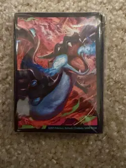 Pokemon Phantasmal flames Charizard Play Mat, Sleeves, and Deck Box W/ Dividers - Image 3