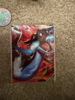 Pokemon Phantasmal flames Charizard Play Mat, Sleeves, and Deck Box W/ Dividers - Image 4