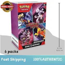 Pokemon TCG: Scarlet & Violet - Destined Rivals Booster Bundle - 6 Packs - Image 1