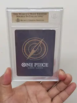 One Piece Card Game Top Prize SERIAL SHANKS JAPANESE For Asia BGS 10 - Image 2