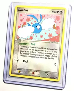 SWABLU - 79/107 - EX Deoxys - Common - Pokemon Card - NM - Image 1