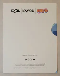 2025 PSA Magazine x Kayou Exclusive Naruto Uzumaki Promo Card & Base Cover Dec. - Image 4