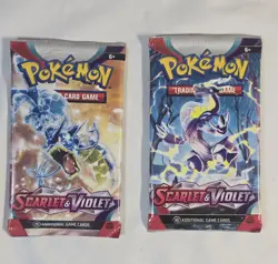 Pokemon TCG Scarlet & Violet Base set Booster Pack - 10 Cards Factory Sealed - Image 1