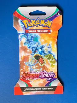 POKEMON.SCARLET & VIOLET TRADING CARD PACK -:- AS NEW CONDITION. - Image 1