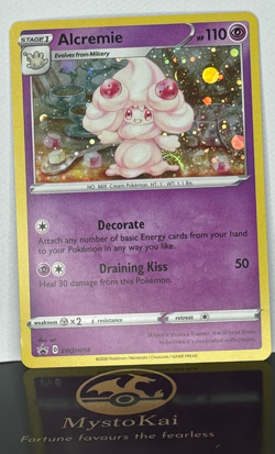 Alcremie SWSH058 Black Star Promo Holo English 2020 - Pokemon Card TCG NM Mint - Image 1