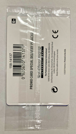 Special Delivery Pikachu SWSH074 Holo Promo Card SEALED - Image 5