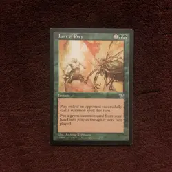 MTG Mirage Regular Card Lure of Prey Magic The Gathering NM Condition Near Mint - Image 1