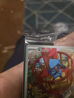 Riolu Full Art Promo Mega Evolution MEP 010 SEALED, NM Pokemon Card - Image 5