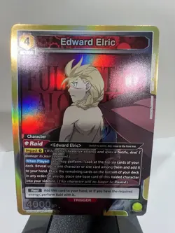 Edward Elric Fullmetal Alchemist FMA-1-103 SR Union Arena Card - Image 1