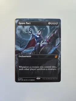 MTG Wilds of Eldraine: Enchanting Tales Grave Pact (Anime Borderless) (MR) NM - Image 1