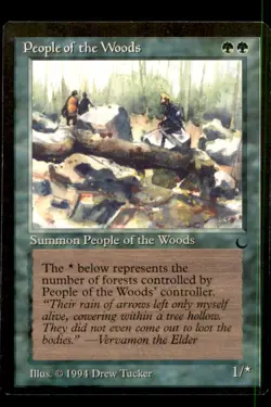 MTG People of the Woods LP Light Play The Dark [5154] - Image 1
