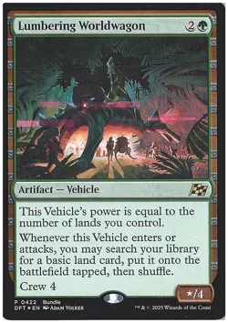 Lumbering Worldwagon Unique and Miscellaneous Promos #422 Promo - Image 1