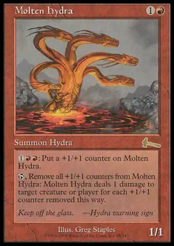Molten Hydra x1 1x Urza's Legacy NM MTG - Image 1