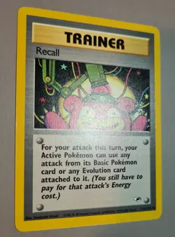 Recall # 116/132 Uncommon Gym Heroes 2000 Pokemon EN Mint Vintage - Image 2