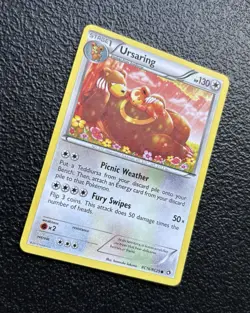 Pokemon TCG - Ursaring RC16/RC25 - Holo Rare - Legendary Treasures *NM/LP - Image 2