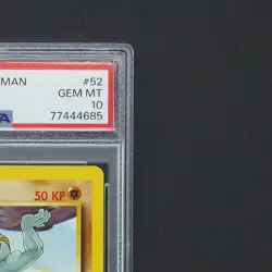 PSA 10 - 1 Edition WOTC Machollo - Machop Pokemon Karte TCG 52/102 Base Set /T60 - Image 4