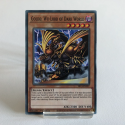 🔥Yugioh! Goldd, Wu-Lord of Dark World - SR13-EN007 - Common - 1st Edition 🔥 - Image 1