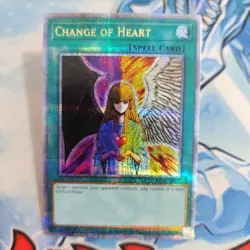 Yugioh Asian English Change Of Heart RC04-AE051 QCSE - Image 1