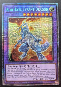 YUGIOH Blue-Eyes Tyrant Dragon MP25-EN042 1st Ed Starlight Rare NM 1x - Image 1