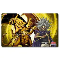Yugioh The Winged Dragon of Ra & Marik Ishtar TCG OCG Playmat - Image 2