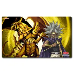 Yugioh The Winged Dragon of Ra & Marik Ishtar TCG OCG Playmat - Image 3
