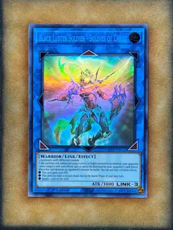 Yugioh Black Luster Solider - Soldier of Chaos GFTP-EN132 Ghost Rare 1st Ed NM - Image 1