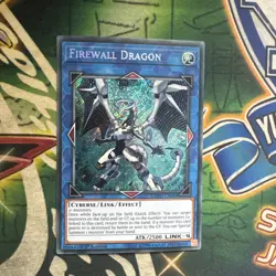 Yugioh! Firewall Dragon COTD-EN043 Secret Rare 1st Edition NM - Image 1