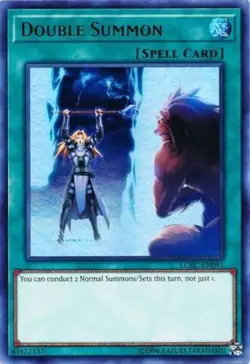 Yugioh! LP Double Summon - LCKC-EN091 - Ultra Rare - Unlimited Edition Lightly P - Image 1