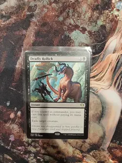MTG Deadly Rollick #2 Commander 2020 Ikoria NM - Image 1