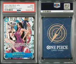 PSA10 ONE PIECE Card OP07-051 Boa Hancock Comic Parallel Manga Alt Art - Image 2