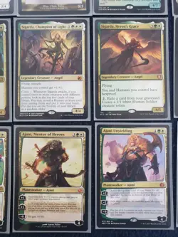 Custom Sigarda & Shalai Green/White Commander Deck Humans Angels Magic 100 Cards - Image 5