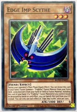 ROTD-EN022 Edge Imp Scythe - Common 1st Edition Near Mint YuGiOh Card - Image 1