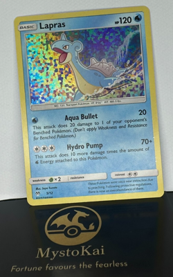 Lapras 5/12 McDonalds Promo Holo English 2019 - Pokemon Card TCG NM - Image 1